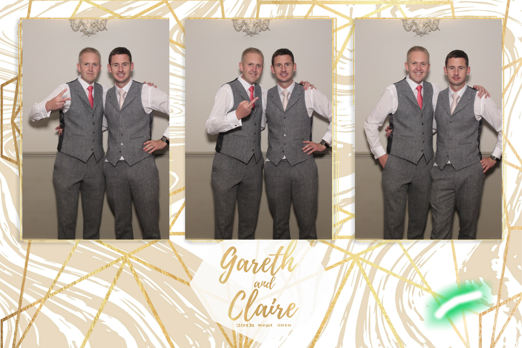 Claire & Gareth's Wedding | View more photos from the event at gallery.myphotoboothexperience.co.uk/u/MyPhotoBoothExperienceLtd/Claire-Gareths-Wedding